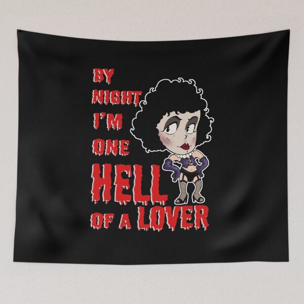 Item preview, By Night I'm One Hell Of a Lover (Dr Frank-N-Furter) designed and sold by freakpills.