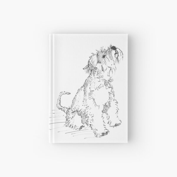 Cute Scottie Hardcover Journal