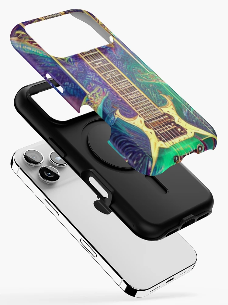 Imagen 2 de 4, Funda de iPhone con la obra Blue Wing Guitar, diseñada y vendida por Sub-Ruminations.