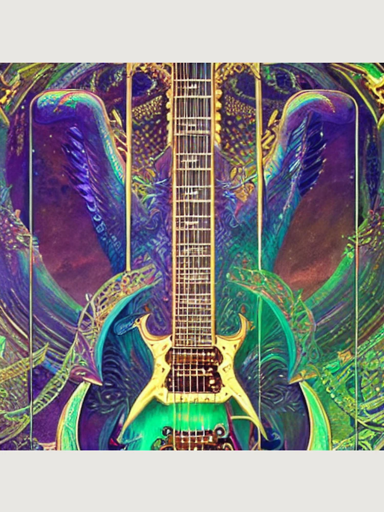 Thumbnail 6 von 6, Premium Oversized Pullover, Blue Wing Guitar designt und verkauft von Sub-Ruminations.