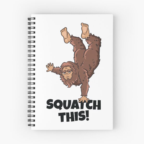 Item preview, Sasquatch Handstand Squatch This, Bigfoot Gymnastics designed and sold by Maria Garcia.