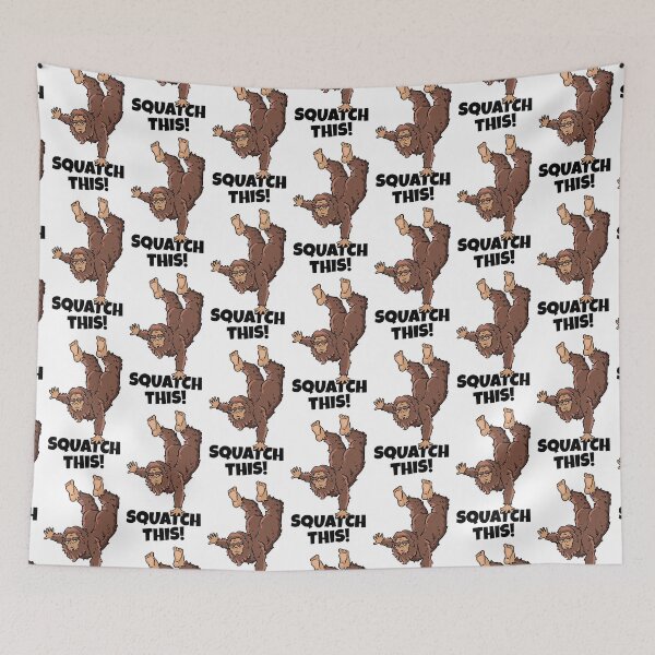 Item preview, Sasquatch Handstand Squatch This, Bigfoot Gymnastics designed and sold by Maria Garcia.