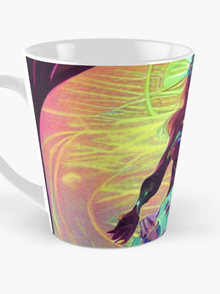 Aperçu 3 sur 4. Mug à café avec l'œuvre Double Headed Majesty créée et vendue par Sub-Ruminations.