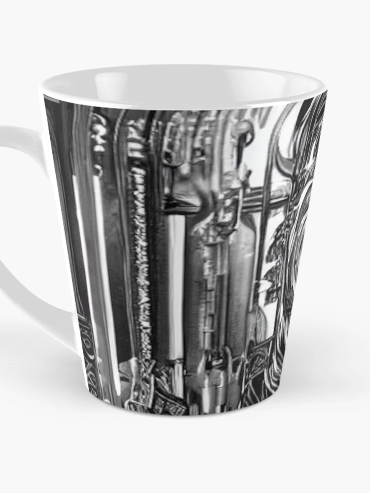 Aperçu 3 sur 4. Mug à café avec l'œuvre Gray Archway créée et vendue par Sub-Ruminations.