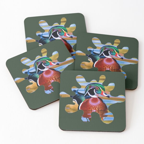 Item preview, Amazing Colorful Wood Duck Hunting Splatter Design designed and sold by LifeCrush.