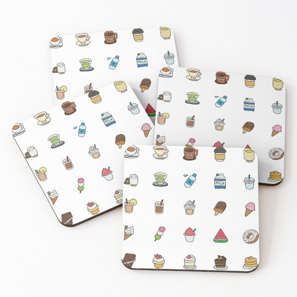 Item preview, food sticker set 3 designed and sold by ventumpluviam.