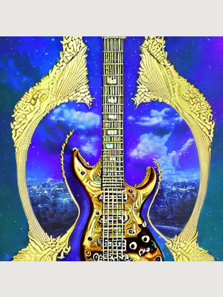 Thumbnail 6 von 6, Premium Oversized Pullover, Magic Guitar Trip designt und verkauft von Sub-Ruminations.