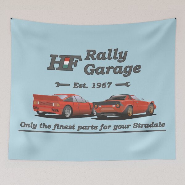 Item preview, HF Rally Garage - Black designed and sold by 2fedex2.