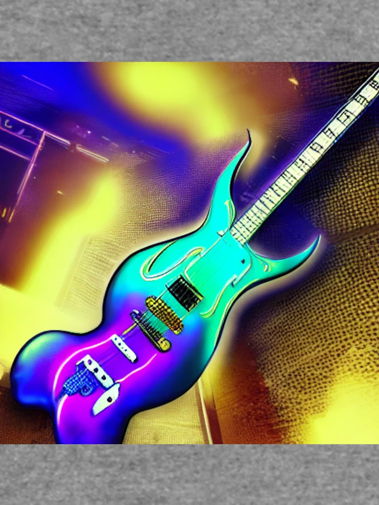 Thumbnail 6 von 6, Leichter Pullover, Melting Guitar designt und verkauft von Sub-Ruminations.