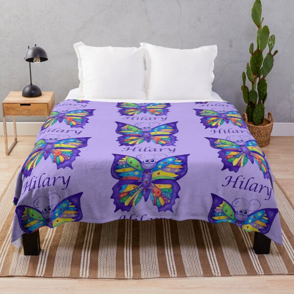Item preview, HILARY YOGA BUTTERFLY Purple, Colourful, Happy, Namaste designed and sold by MonicaArtist.