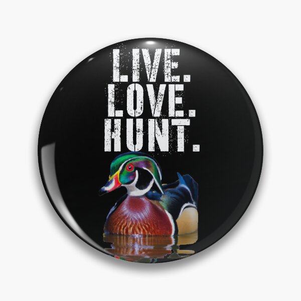 Item preview, Amazing Colorful Wood Duck for Duck Hunters, Live Love Hunt designed and sold by LifeCrush.