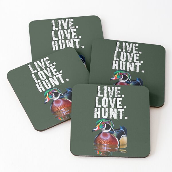 Item preview, Amazing Colorful Wood Duck for Duck Hunters, Live Love Hunt designed and sold by LifeCrush.