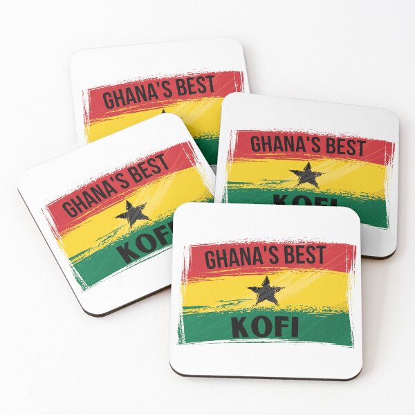 Item preview, Ghana's Best KOFI Name On Flag designed and sold by AfriStyleUK.