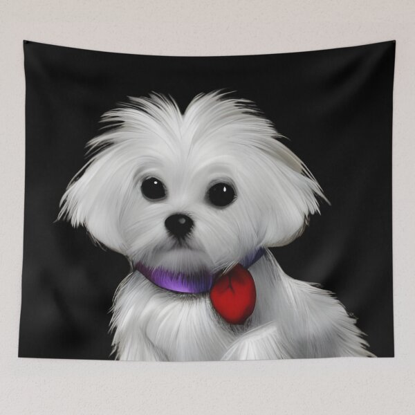 Item preview, Cute Maltese Dog designed and sold by The Love Quill.