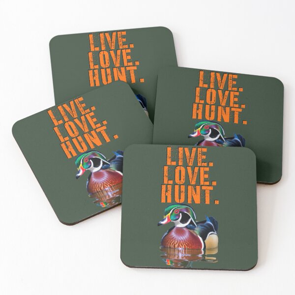 Item preview, Amazing Colorful Wood Duck for Duck Hunters, Live Love Hunt designed and sold by LifeCrush.