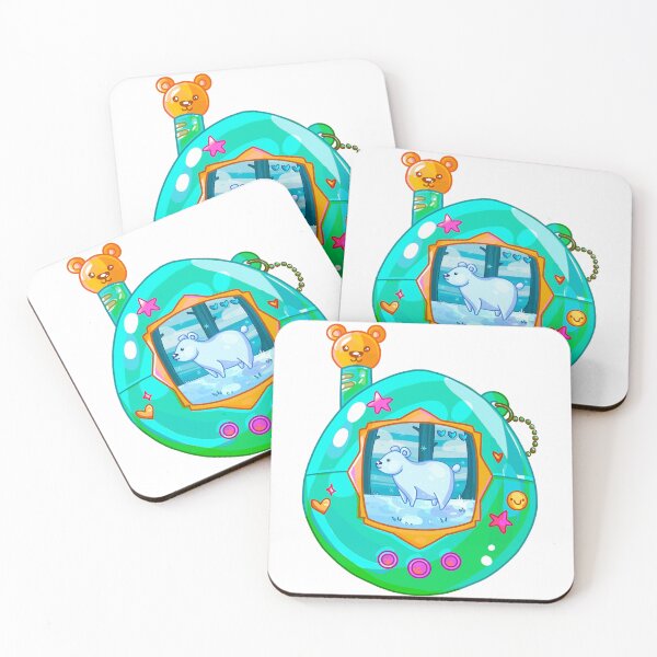 Item preview, Polarbear Tamagotchi designed and sold by erintheq.