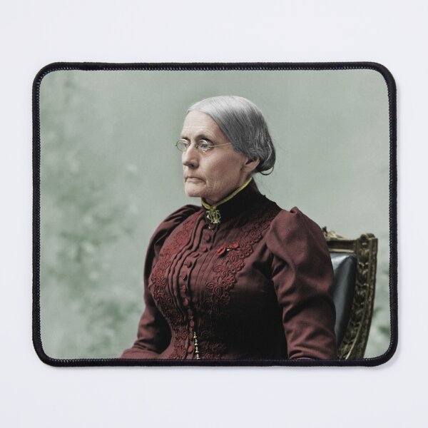 Item preview, Susan B. Anthony Seated Portrait - 1891 - Colorized designed and sold by warishellstore.