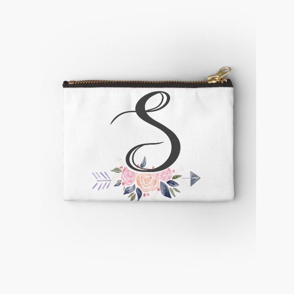 Item preview, Letter S Monogram Watercolor Roses designed and sold by MandyRosko.