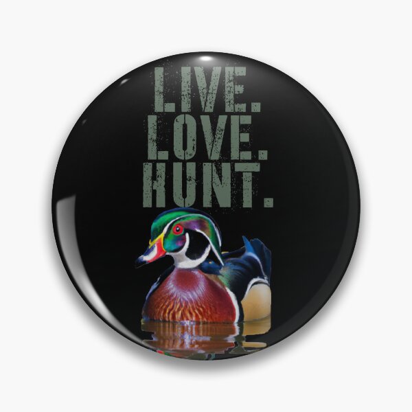 Item preview, Amazing Colorful Wood Duck for Duck Hunters, Live Love Hunt designed and sold by LifeCrush.