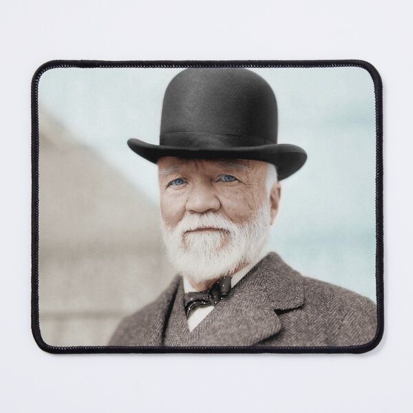 Item preview, Andrew Carnegie Portrait - 1913 - Colorized designed and sold by warishellstore.