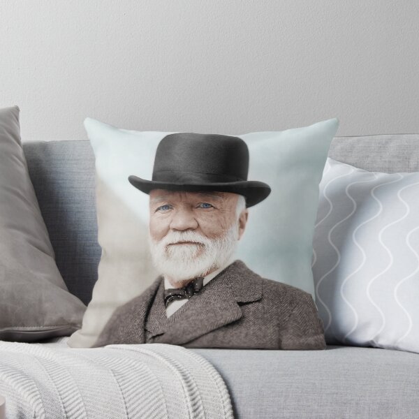 Item preview, Andrew Carnegie Portrait - 1913 - Colorized designed and sold by warishellstore.