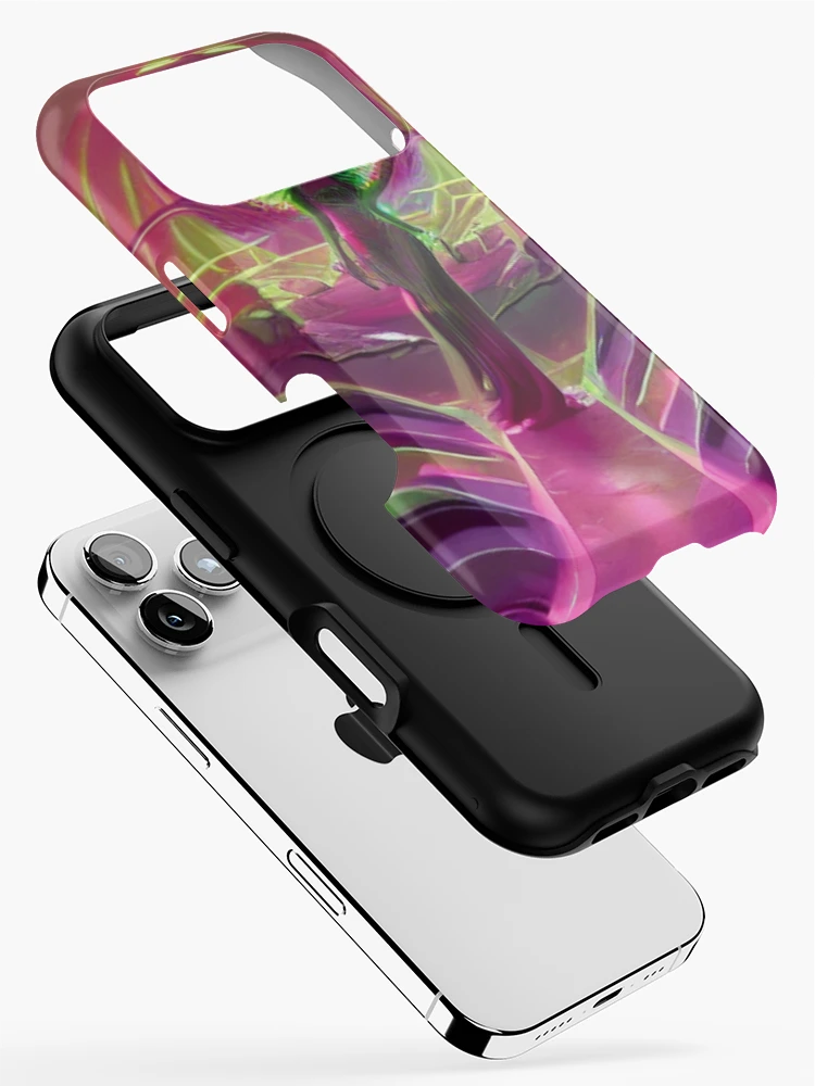 Imagen 2 de 4, Funda de iPhone con la obra Pink Crystal Realm, diseñada y vendida por Sub-Ruminations.