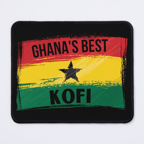 Item preview, Ghana's Best KOFI Name On Flag designed and sold by AfriStyleUK.