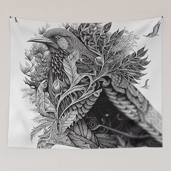 Item preview, Inked Avian designed and sold by CosmicScare10.