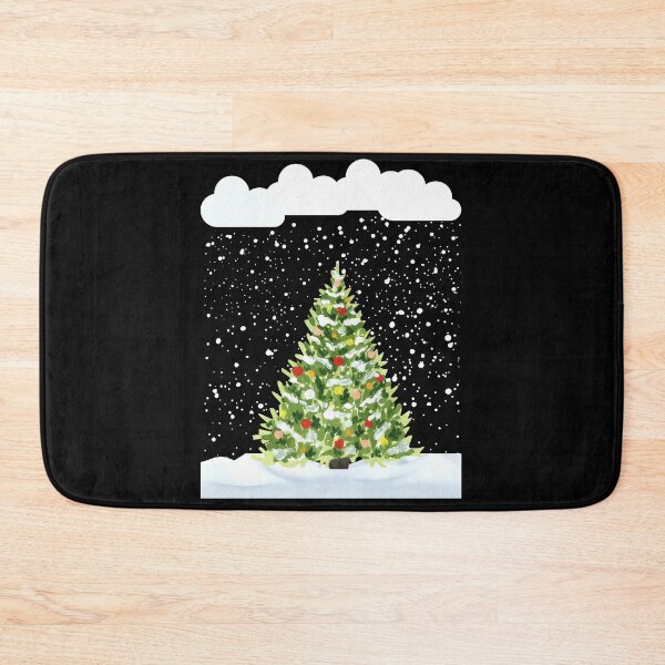 Item preview, Snowy Christmas Tree Snow on Branches Snow Lover  designed and sold by Artstastic.