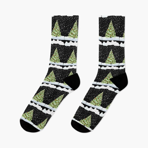 Item preview, Snowy Christmas Tree Snow on Branches Snow Lover  designed and sold by Artstastic.