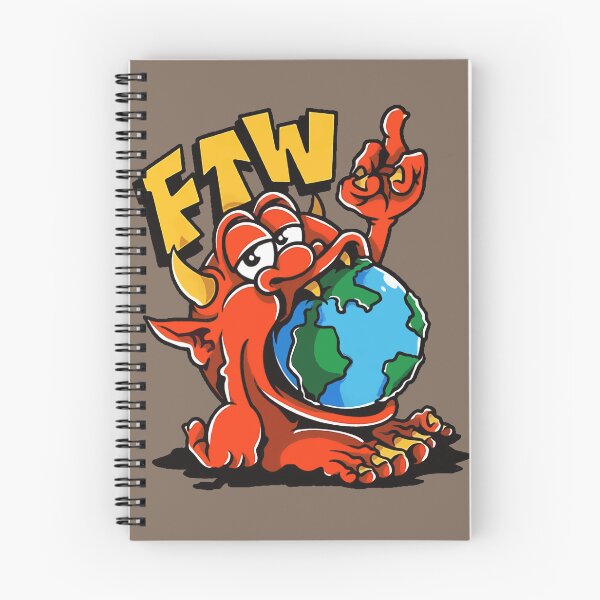 Item preview, F*ck The World, Devil, Funny Devil, World designed and sold by CartoonStarsStd.