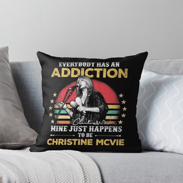 Item preview, Christine McVie Perfect Everybody has an addiction mine just happens to be Christine Mcvie R.I.P Signature Vintage Retro Rock Pop Music designed and sold by RonZimmerman.
