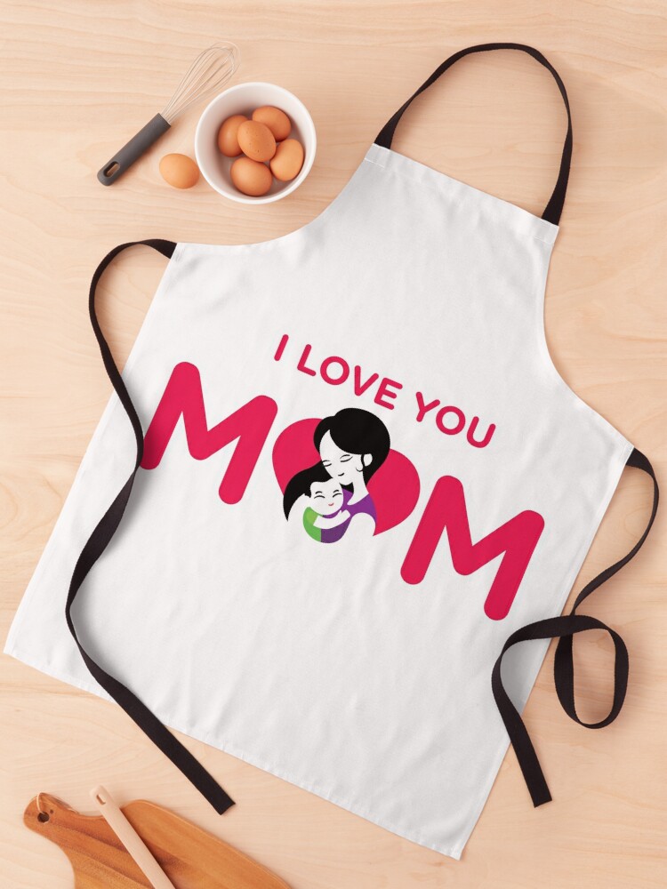 MOM is love' Apron