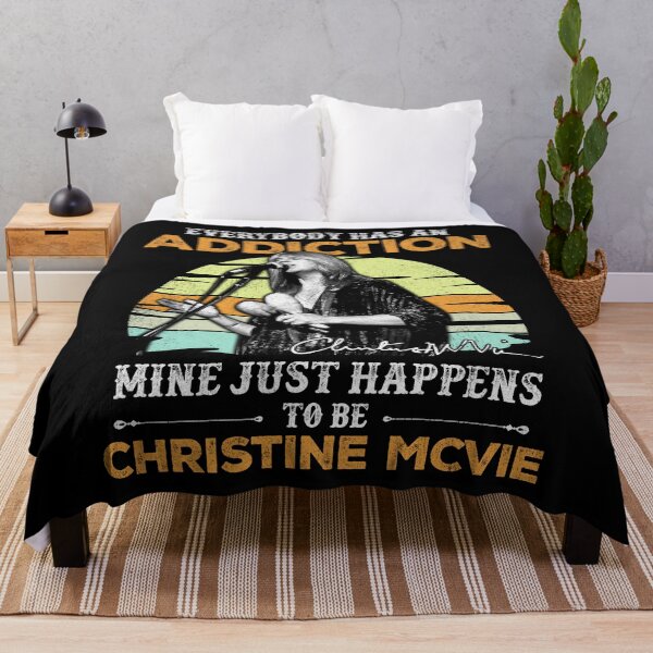 Item preview, Christine McVie Perfect Everybody has an addiction mine just happens to be Christine Mcvie R.I.P Signature Retro Vintage Rock Pop Music designed and sold by RonZimmerman.
