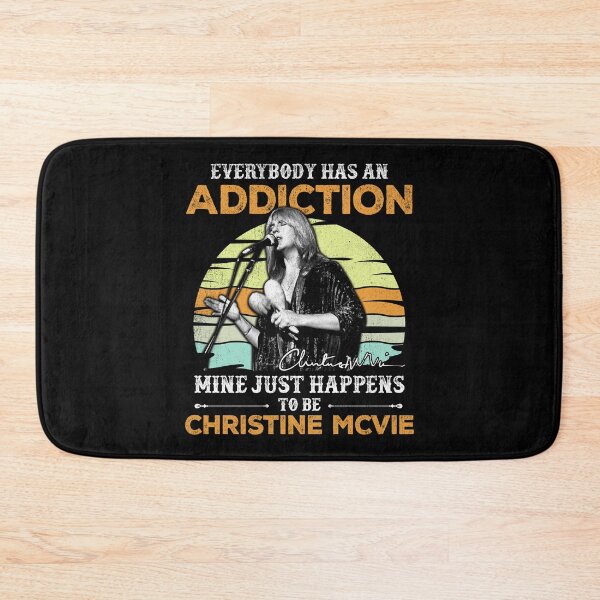 Item preview, Christine McVie Perfect Everybody has an addiction mine just happens to be Christine Mcvie R.I.P Signature Retro Vintage Rock Pop Music designed and sold by RonZimmerman.