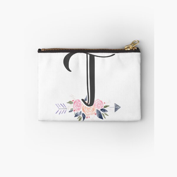Item preview, Letter T Monogram Watercolor Roses designed and sold by MandyRosko.