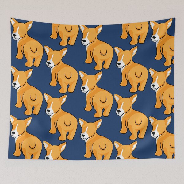 Item preview, Minimalist Welsh Pembroke Corgi designed and sold by InkLayer.