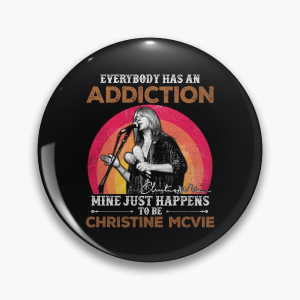 Item preview, Christine McVie Perfect Everybody has an addiction mine just happens to be Christine Mcvie R.I.P Signature Retro Vintage Rock Pop Music designed and sold by RonZimmerman.