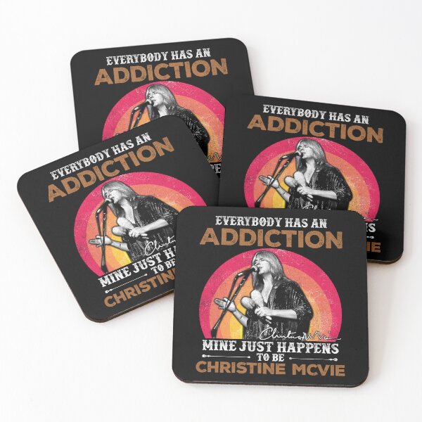 Item preview, Christine McVie Perfect Everybody has an addiction mine just happens to be Christine Mcvie R.I.P Signature Retro Vintage Rock Pop Music designed and sold by RonZimmerman.