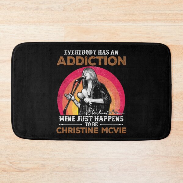 Item preview, Christine McVie Perfect Everybody has an addiction mine just happens to be Christine Mcvie R.I.P Signature Retro Vintage Rock Pop Music designed and sold by RonZimmerman.