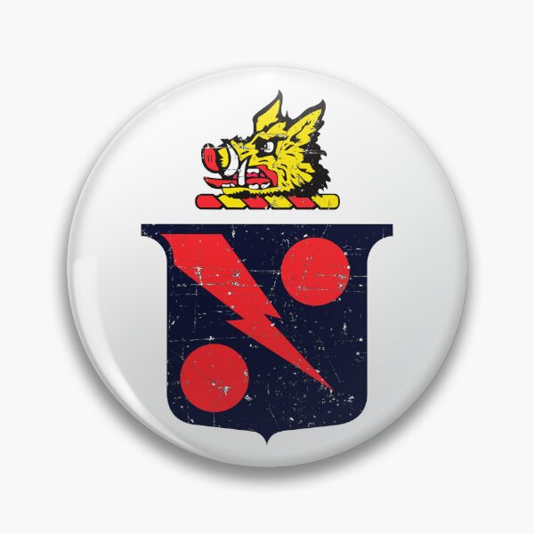 Item preview, USN VFA-11 Strike Fighter Squadron - Red Rippers - Shield Grunge Style designed and sold by pzd501.