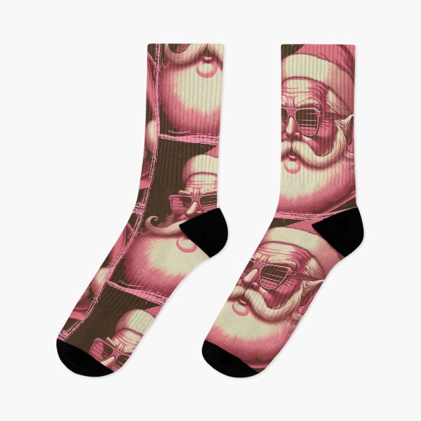 Item preview, Retro Vintage Pink Santa Claus designed and sold by RogueDroid.