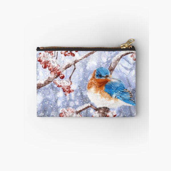 Item preview, Winter Eastern Bluebird designed and sold by juliannesawchuk.