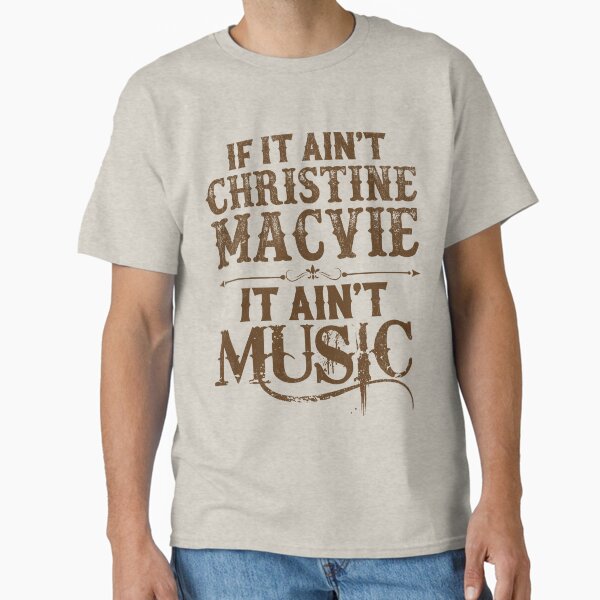 Artikel-Vorschau von Christine McVie Perfect Wenn es nicht Christine Mcvie ist, ist es keine Musik R.I.P Signature Retro Vintage Rock Pop Music, designt und verkauft von RonZimmerman.