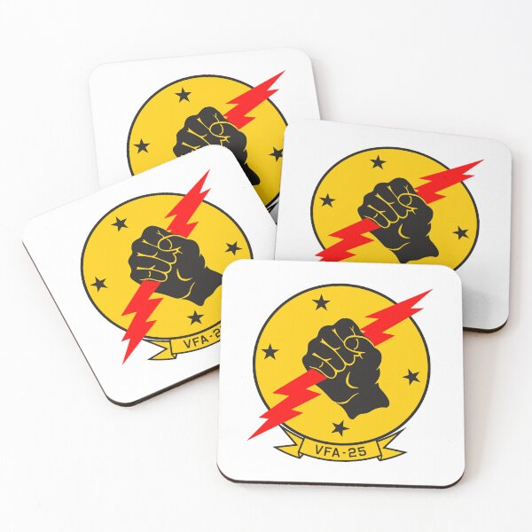 Item preview, USN VFA-25 Strike Fighter Squadron - Fist of the Fleet - Clean Style designed and sold by pzd501.