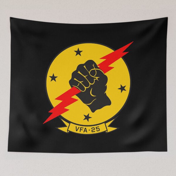 Item preview, USN VFA-25 Strike Fighter Squadron - Fist of the Fleet - Clean Style designed and sold by pzd501.