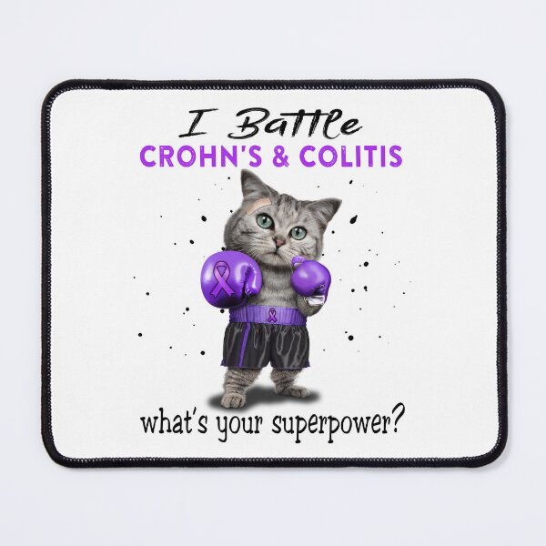 Item preview, Crohn's & Colitis Warrior - I Battle Crohn's & Colitis What Is Your Superpower? designed and sold by Jennpak.