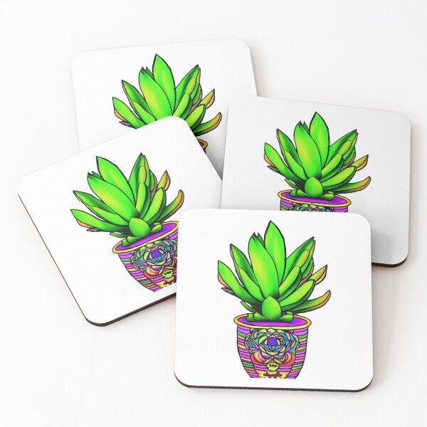 Item preview, Bright succulent plant in the pot designed and sold by Gala-life1.