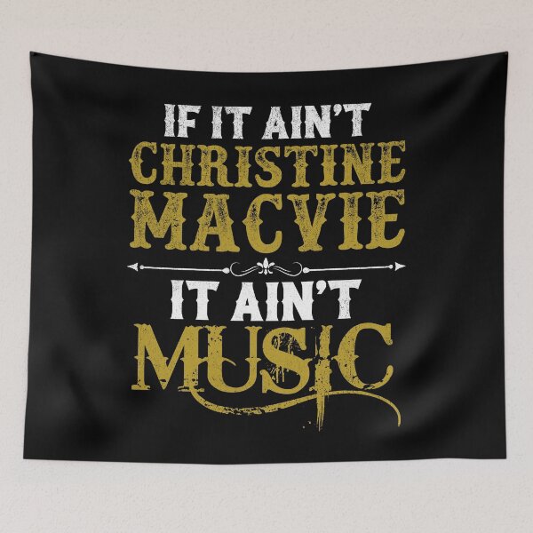 Item preview, Christine McVie Perfect If it ain't Christine Mcvie It ain't Music R.I.P Signature Retro Vintage Rock Pop Music designed and sold by RonZimmerman.
