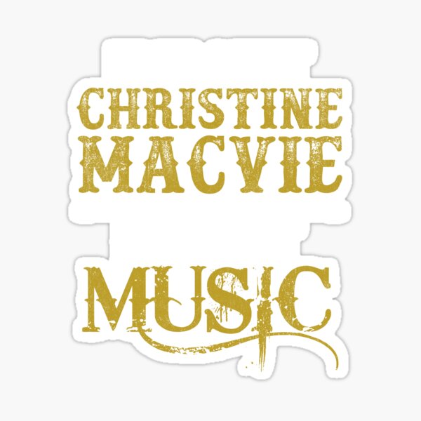 Artikel-Vorschau von Christine McVie Perfect Wenn es nicht Christine Mcvie ist, ist es keine Musik R.I.P Signature Retro Vintage Rock Pop Music, designt und verkauft von RonZimmerman.